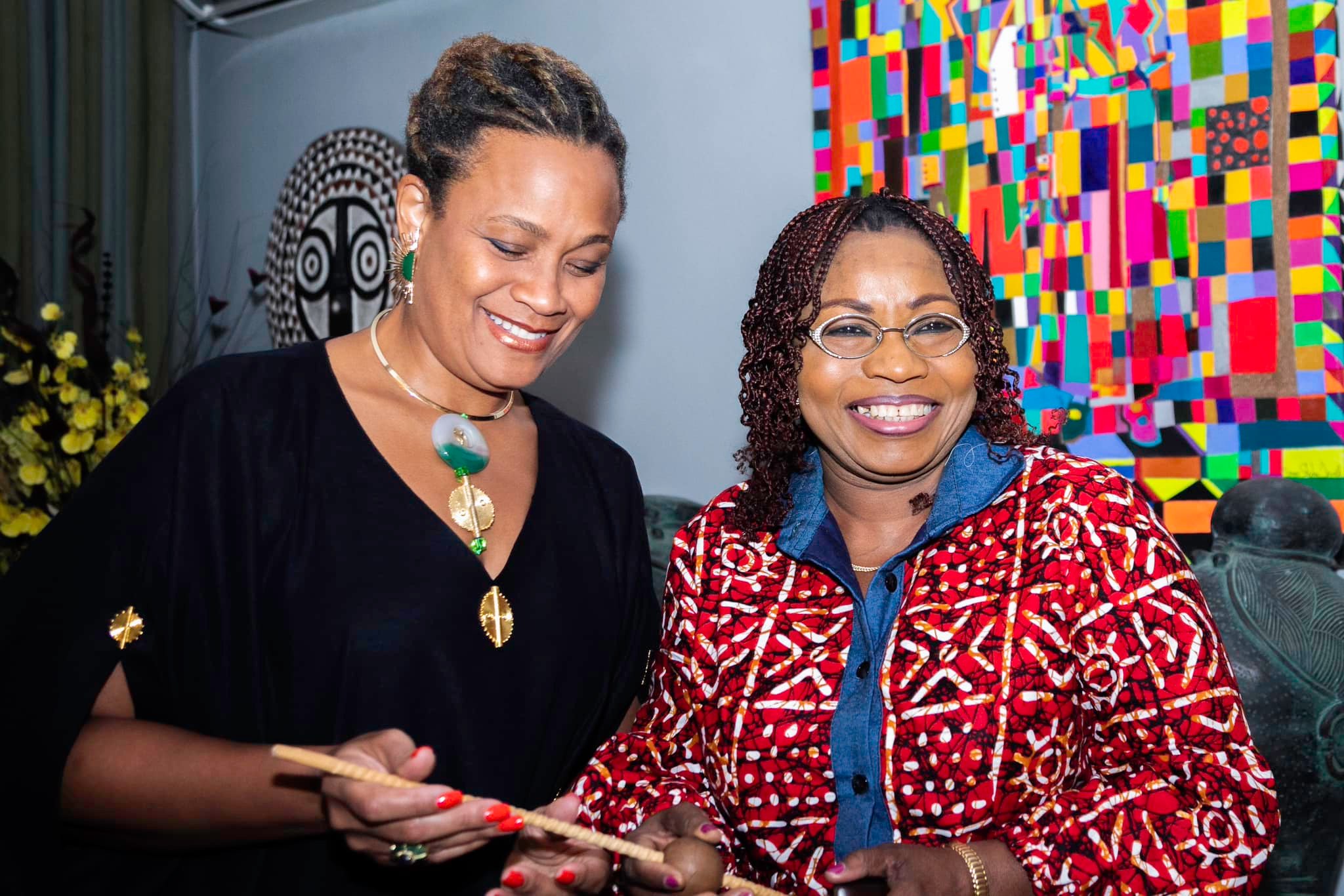 Ambassador Jessica Davis Ba Hosts Exhibition Highlighting Art's Role in Diplomacy and Cultural Exchange