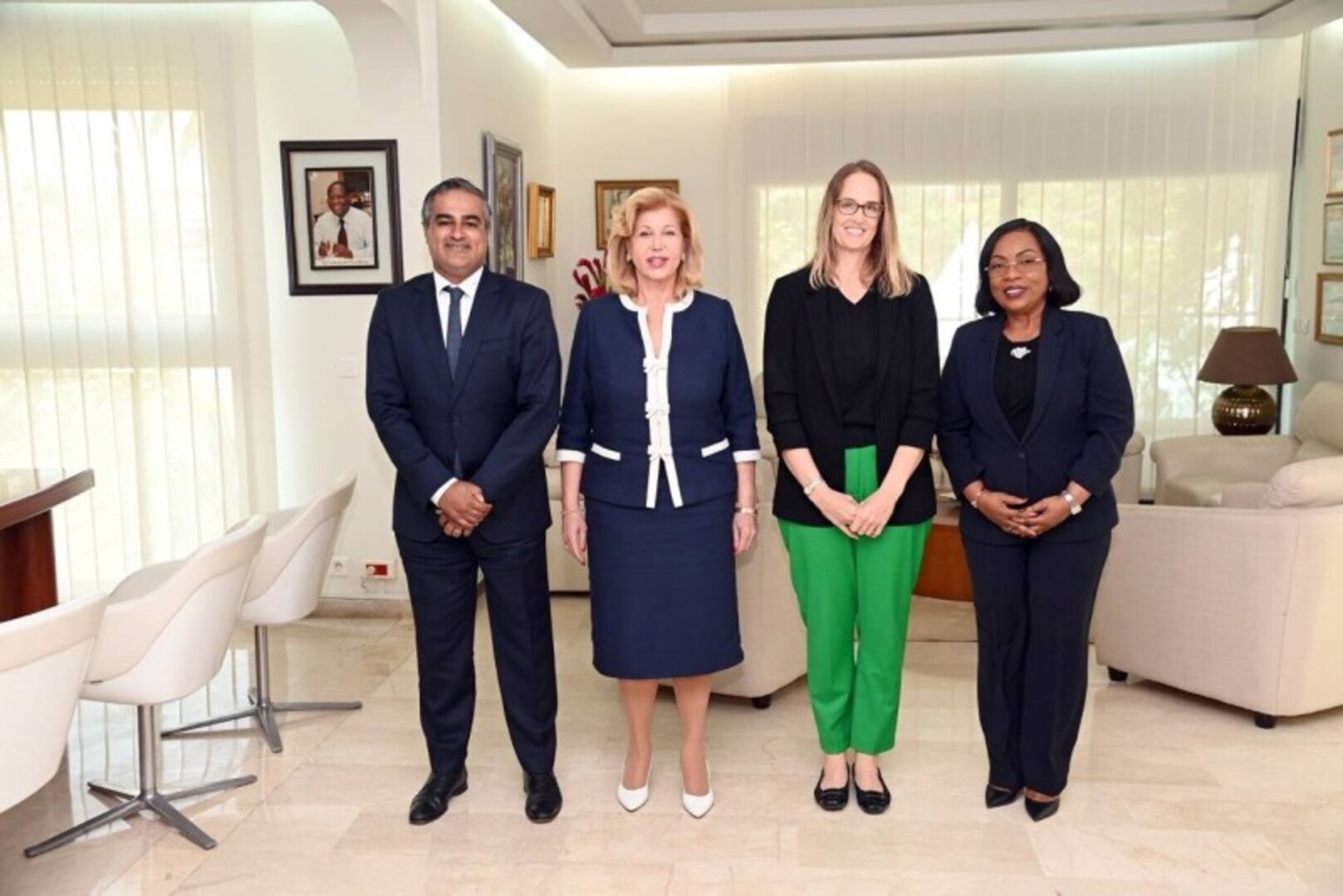 Cooperation: Dominique Ouattara Receives the U.S. Chargé d’Affaires