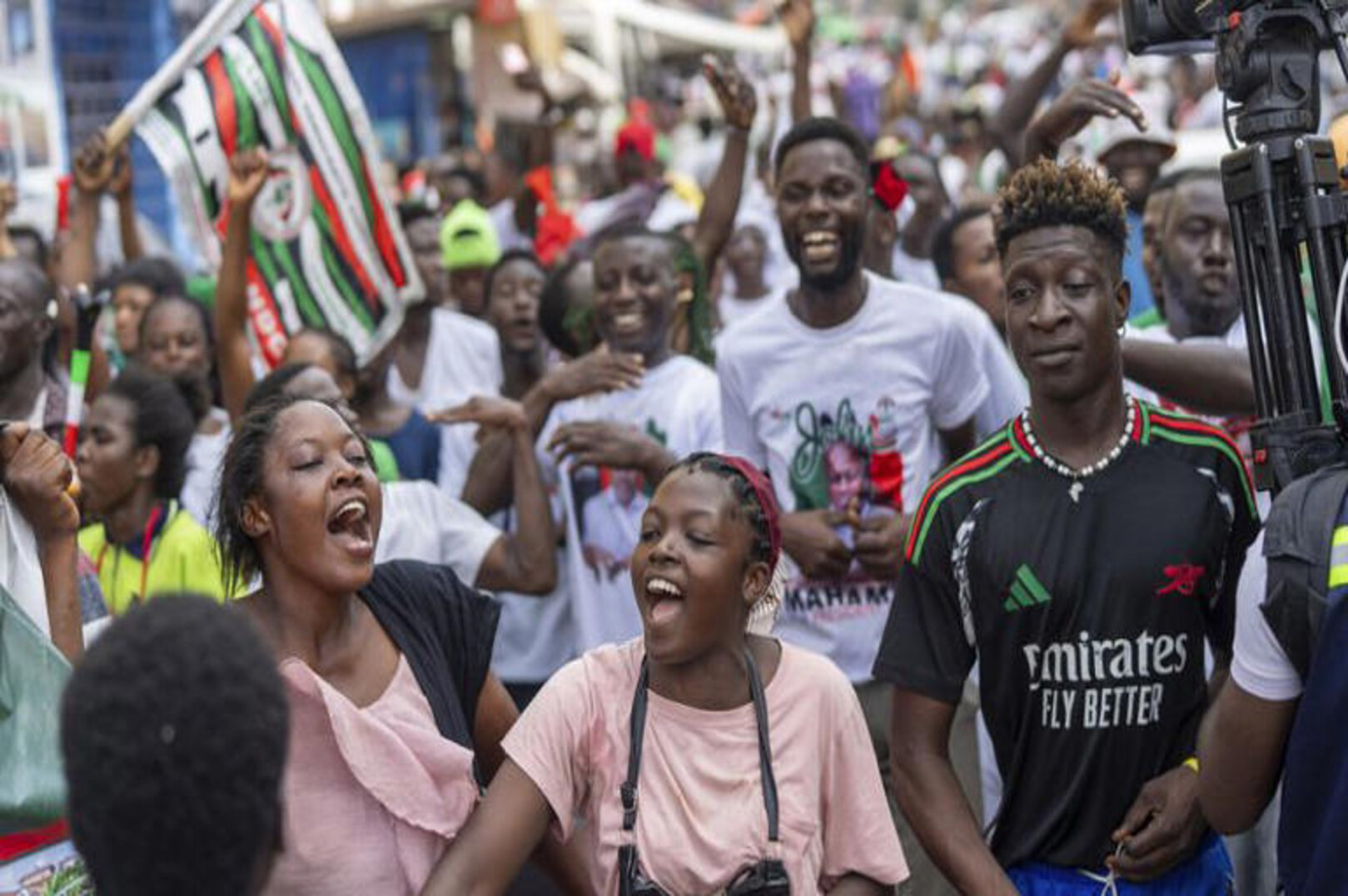Élections au Ghana : célébrations massives pour la victoire de Mahama