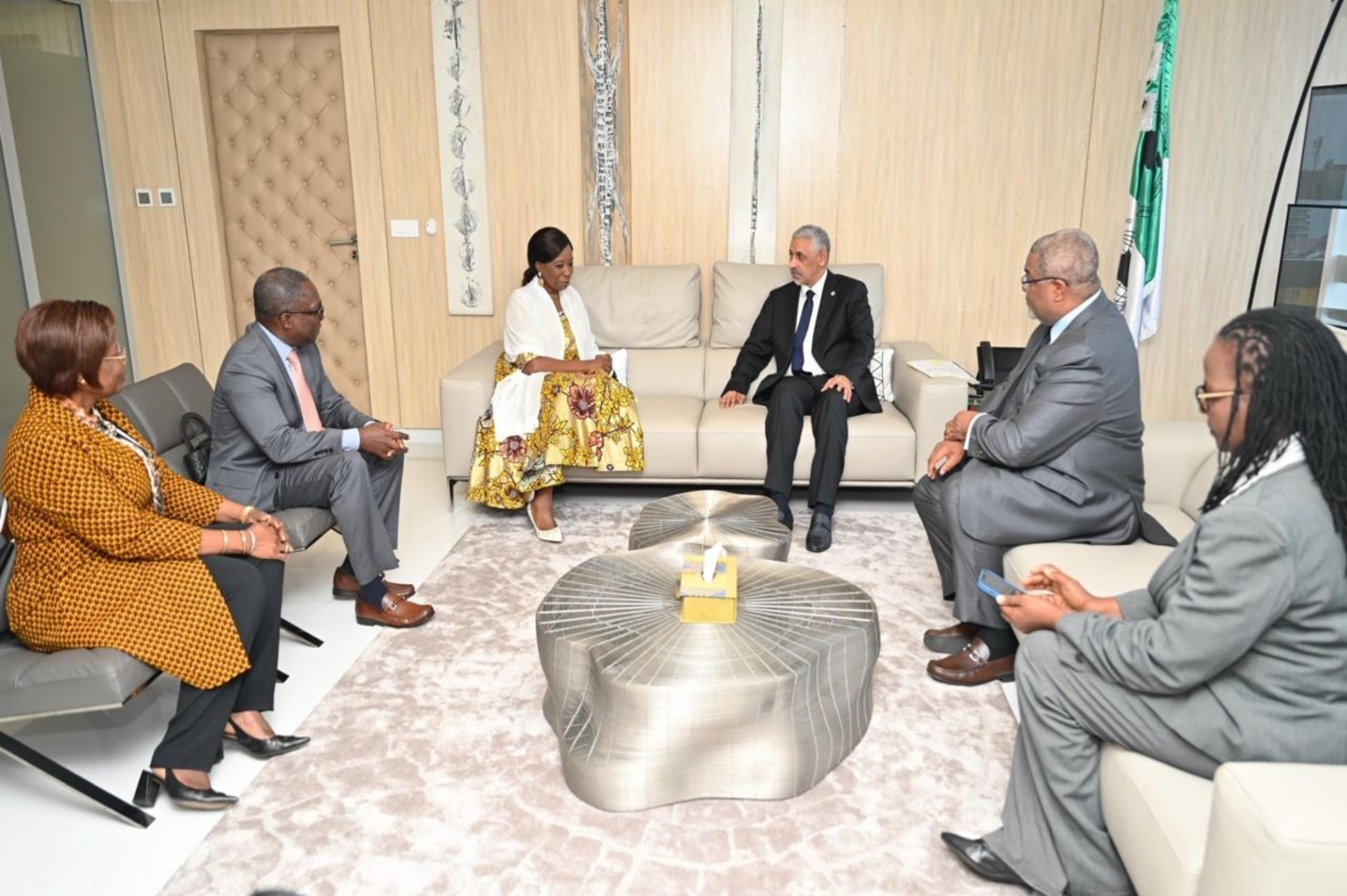 AfDB President Sidi Ould Tah and UNFPA’s Diene Keita Strengthen Ties to Empower Africa’s Youth and Women