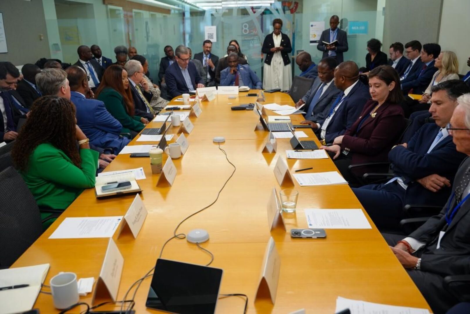 Ministry Sangafowa-Coulibaly in Washington calls for global traceability to curb illicit flows