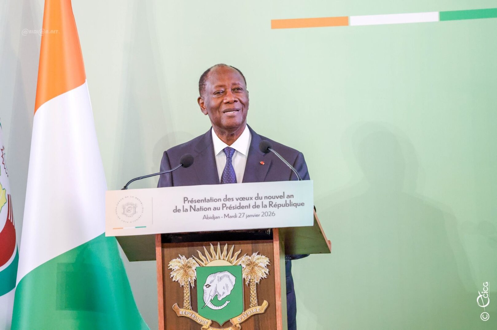 New Year’s Greetings: President Ouattara Reaffirms Côte d’Ivoire’s Commitment to Inclusive Growth