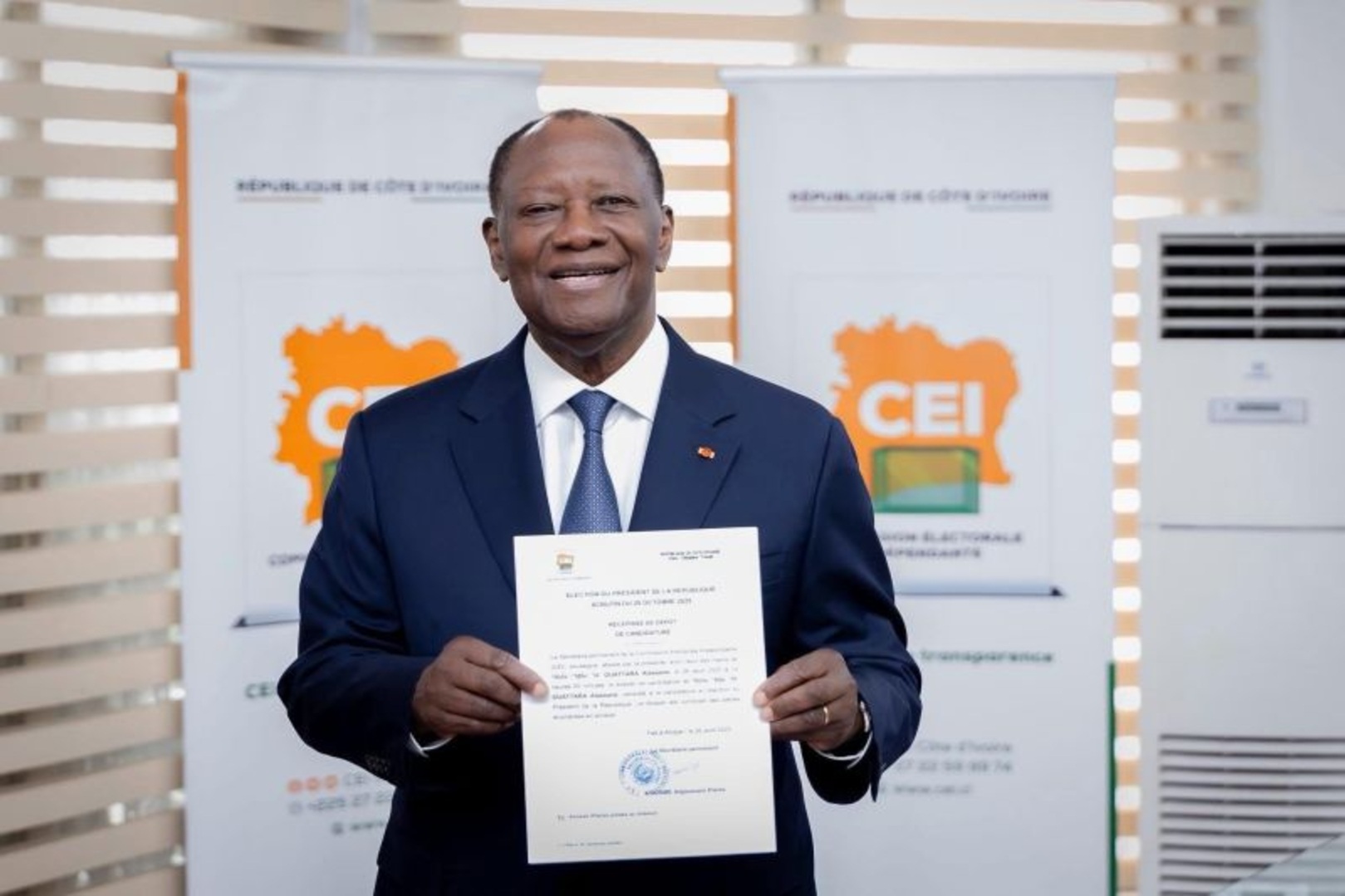 Presidential Election October 2025 / Alassane Ouattara: “Let us remember that Côte d’Ivoire is above each of us”