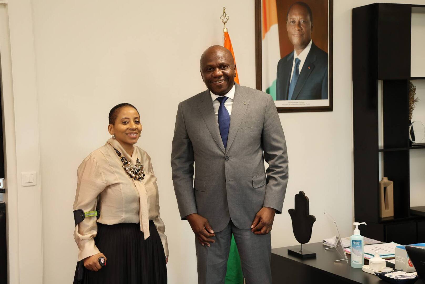 Climate Finance: Minister Abou Bamba Receives Delegation from the Green Climate Fund