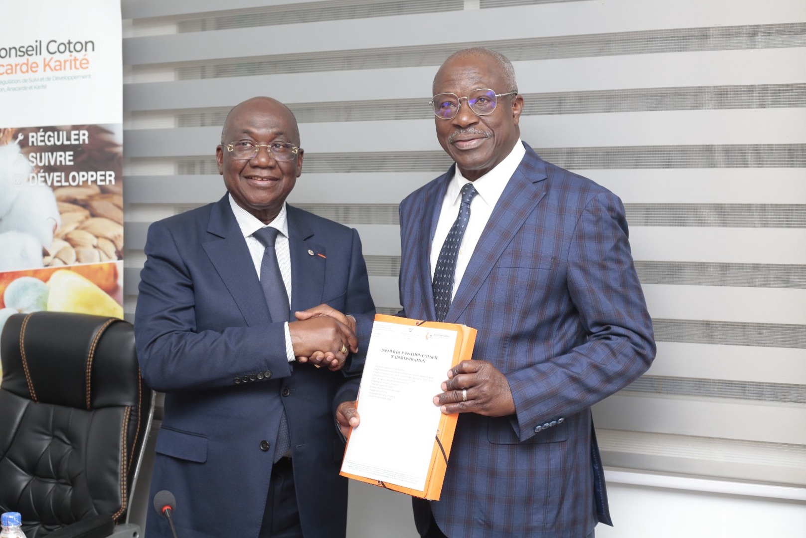 Côte d’Ivoire: Ehui Kouassi Jérôme Succeeds Ouattara Blidia as Chairman of the Cotton, Cashew and Shea Council (Official)