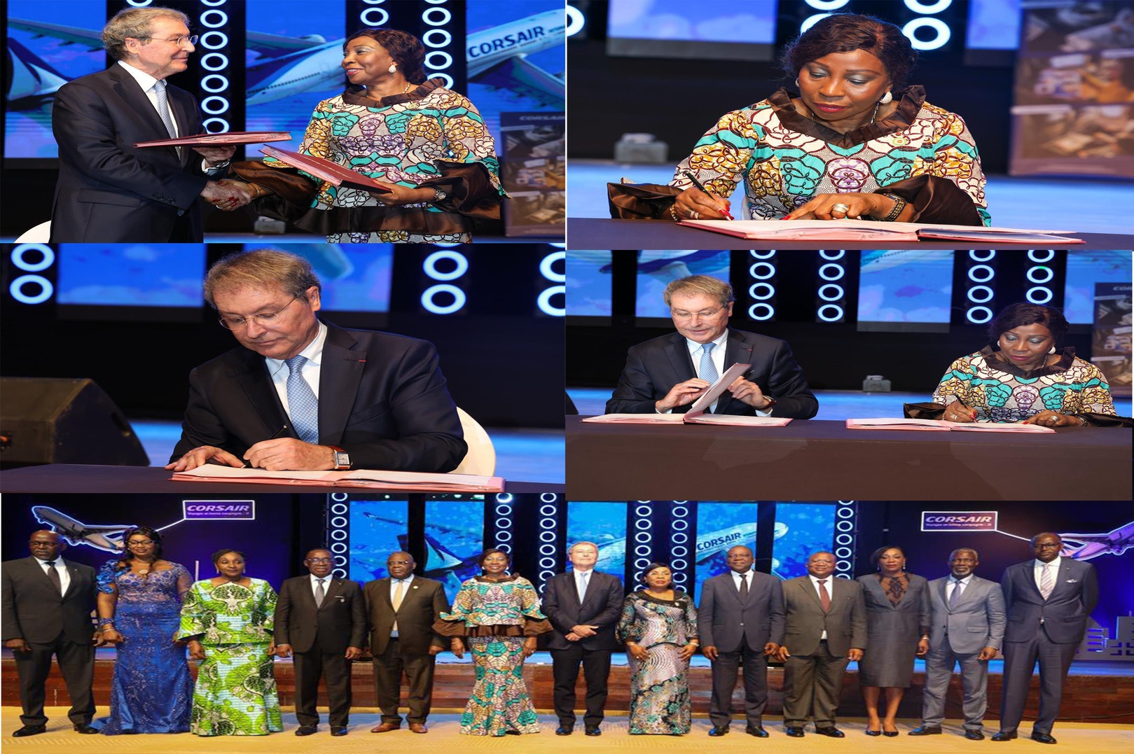 Agreement signed between the Senate of Côte d’Ivoire and Corsair Group