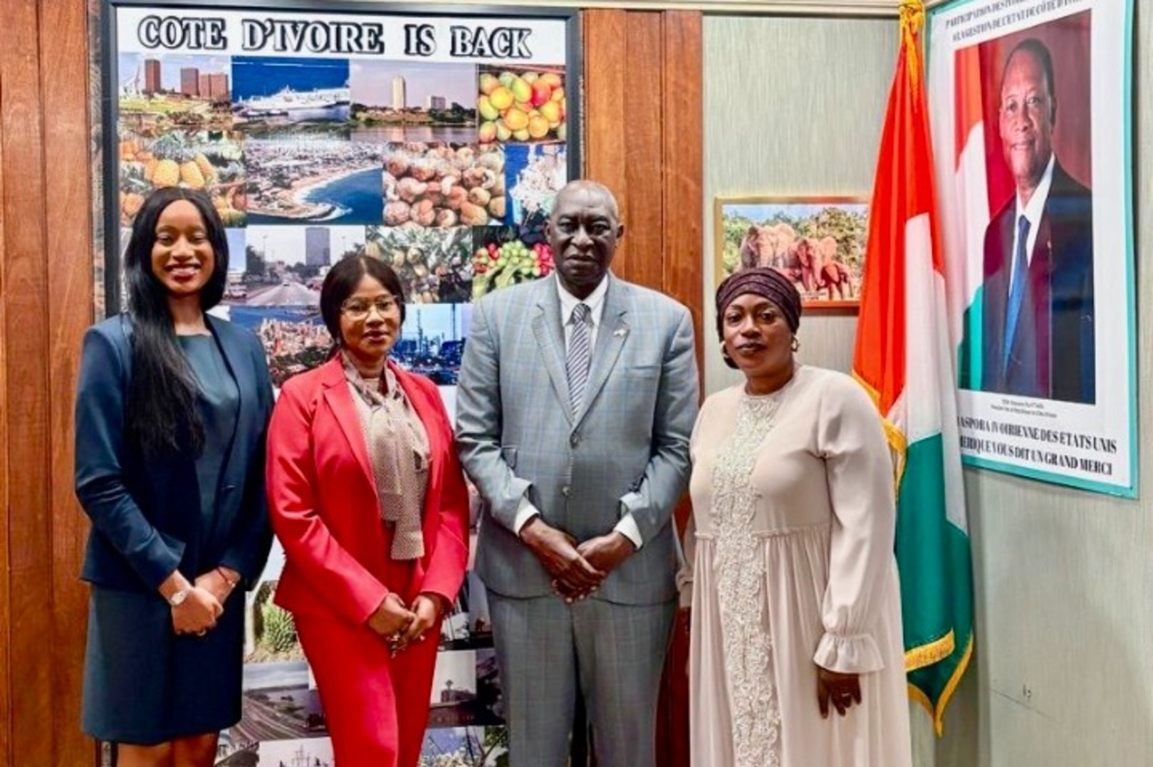 Côte d’Ivoire strengthens ties with its diaspora in the United States