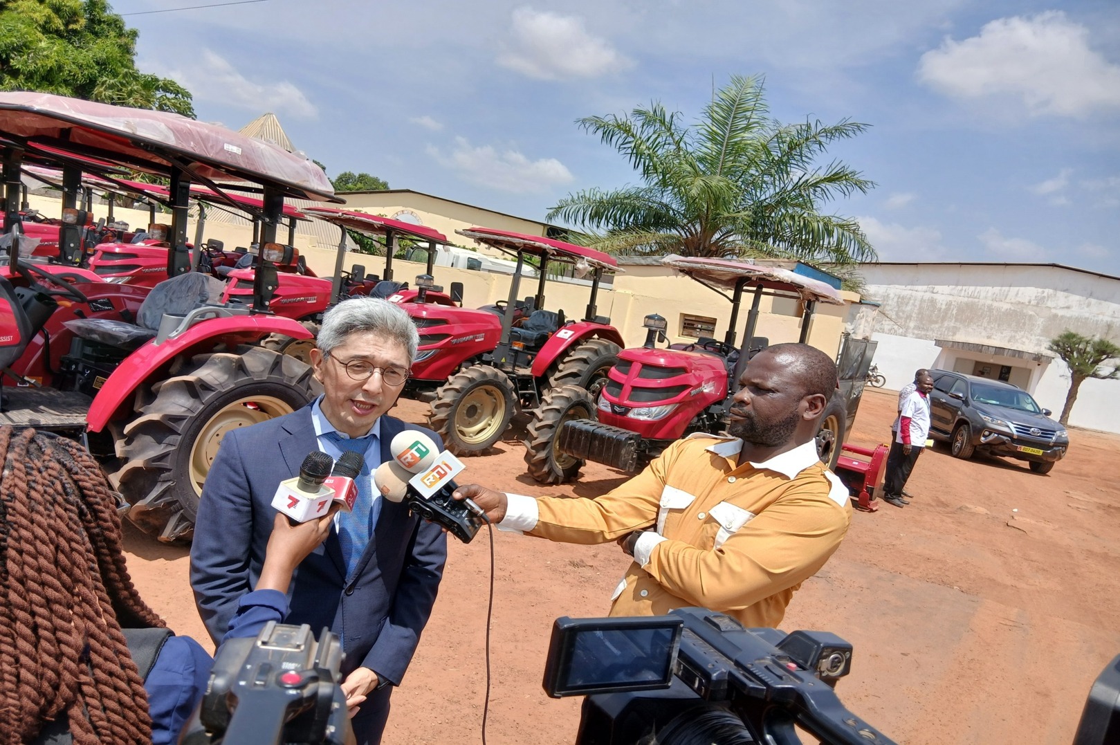 Agricultural Equipment Handover Ceremony to the Government of Côte d’Ivoire