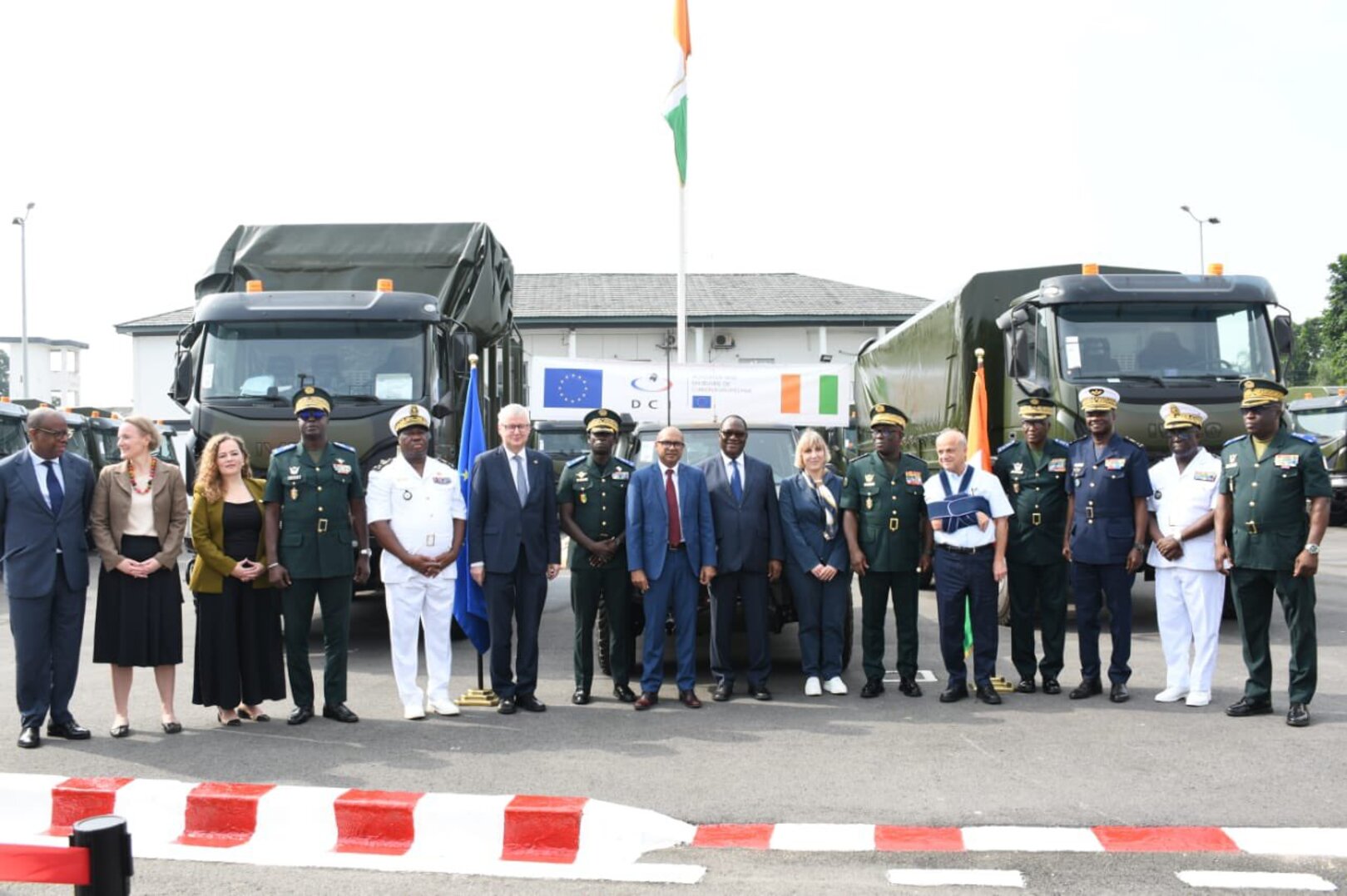 Côte d’Ivoire: Equipment Handed Over to the Armed Forces under the European Peace Facility