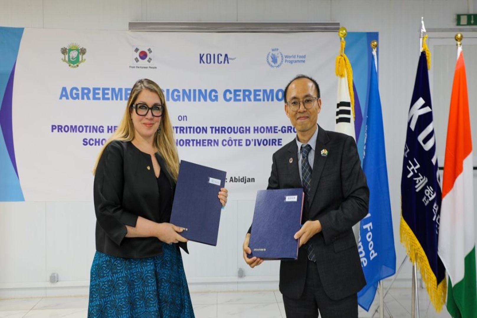 WFP and KOICA Join Forces to Strengthen Human Capital and Resilience in Côte d’Ivoire