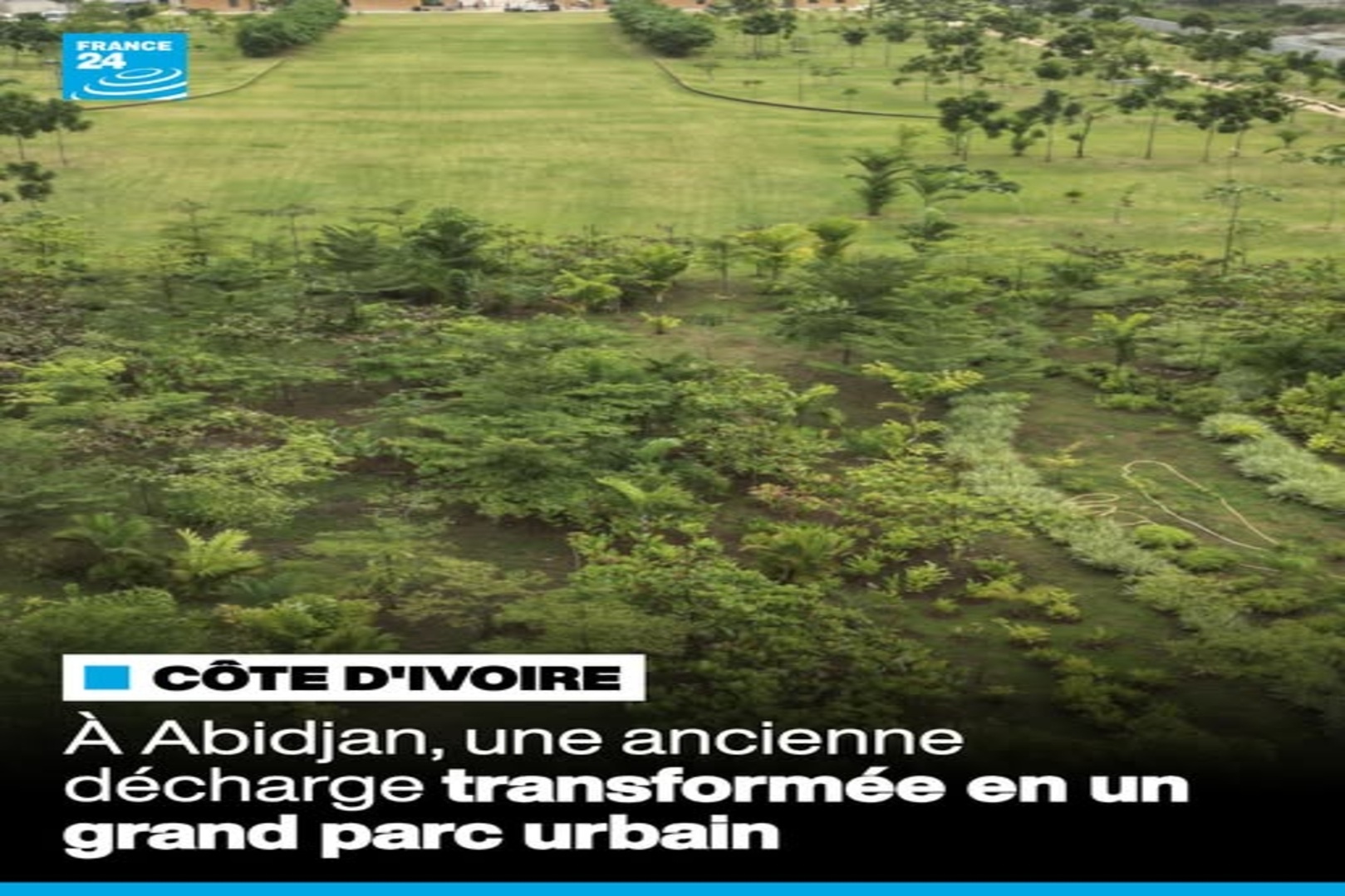 In Abidjan, a Former Landfill Transformed into a Vast Urban Park