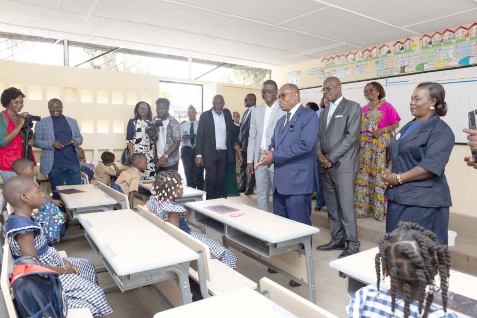 Back-to-School 2026-2027: Minister N'Guessan Koffi Welcomes Effective Start of Classes Across Côte d'Ivoire
