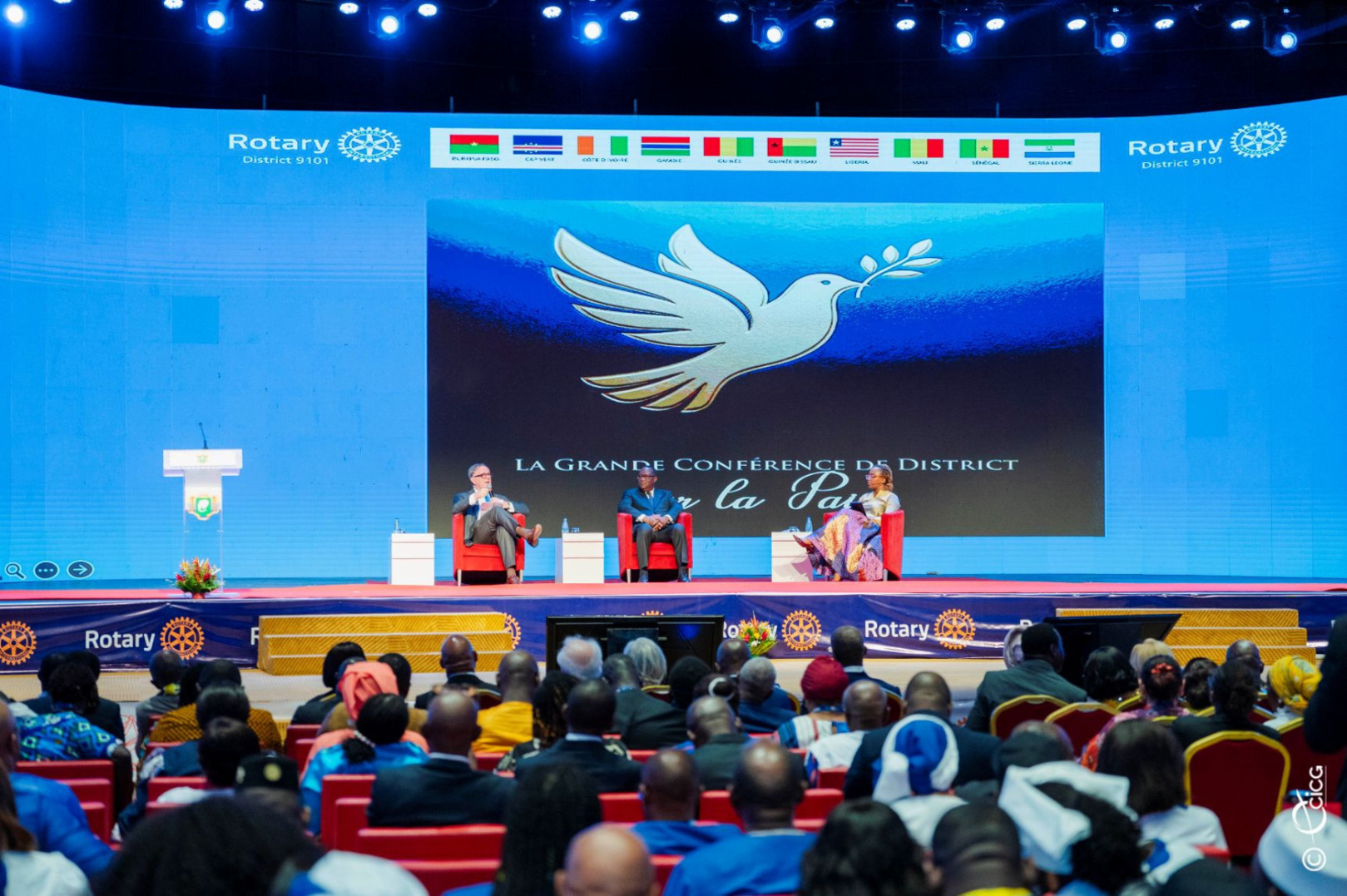 Rotary Conference: call to break barriers and build peace