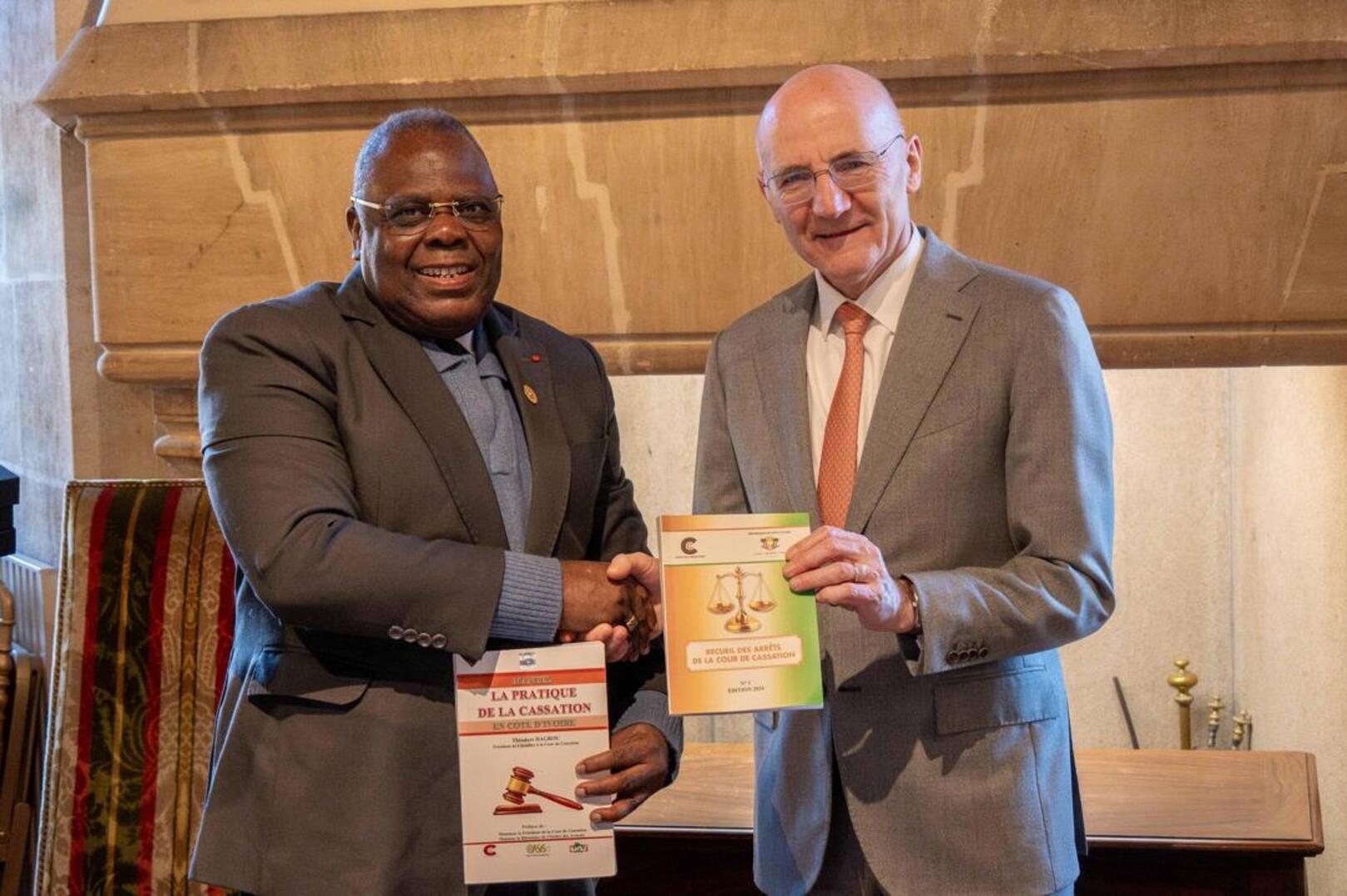 Côte d’Ivoire Supreme Court Visits French Cassation Court