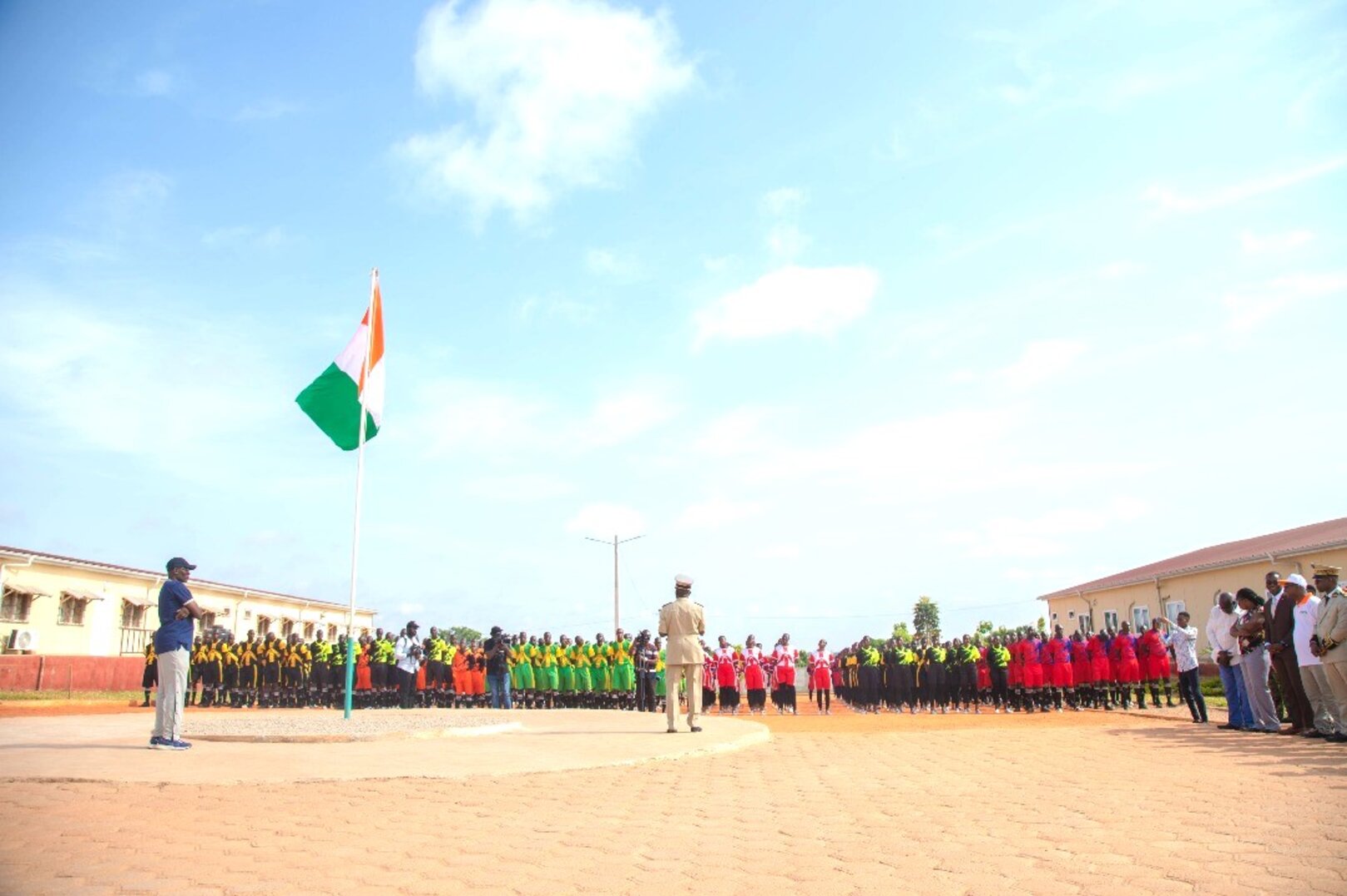 Start of the Civic Service Centers Program in Bouaké: 650 Youth Trainees Embark on the Path to Reintegration