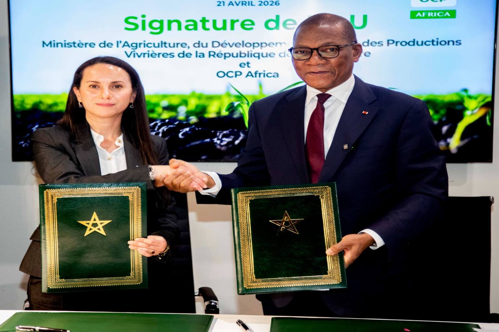 Côte d’Ivoire signs agricultural partnership with Morocco’s OCP Africa to boost food security