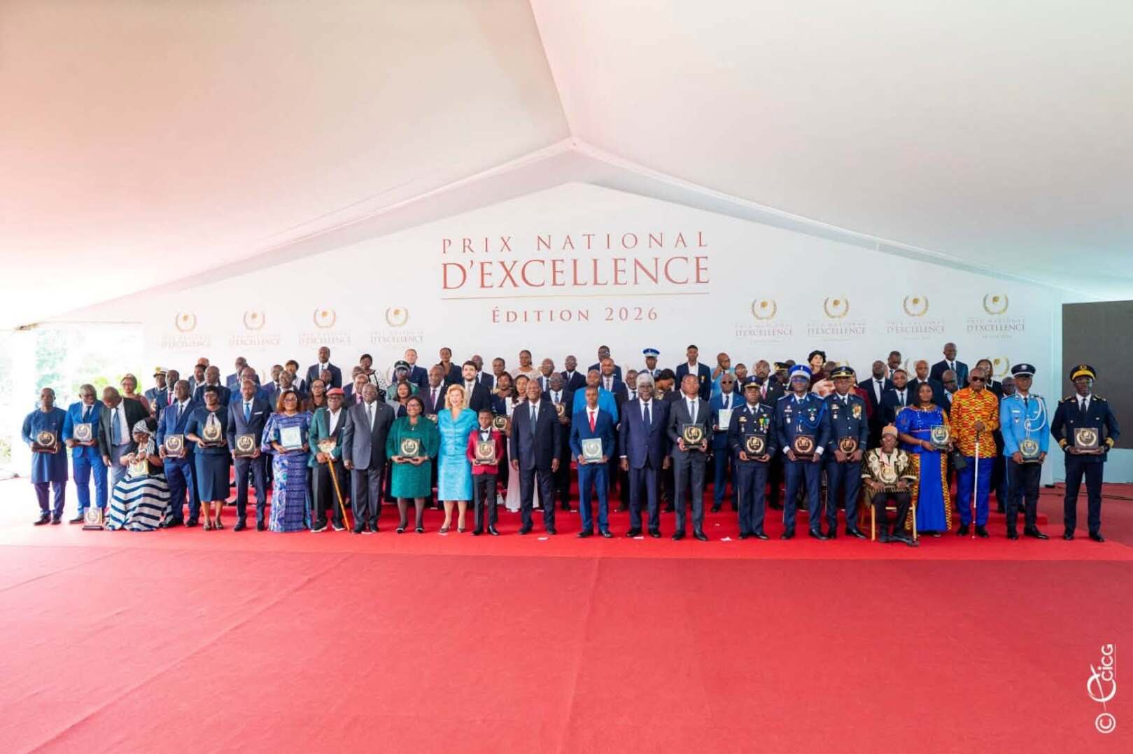 Côte d'Ivoire: 80 winners honored at the 13th National Excellence Awards