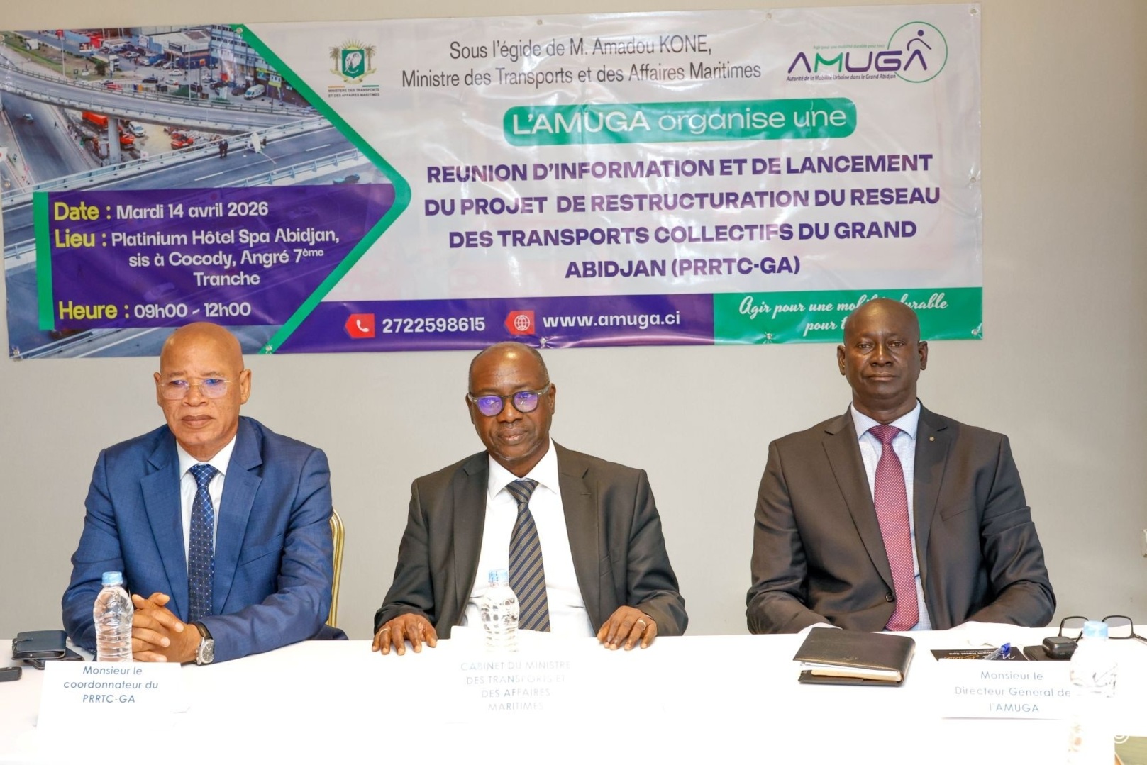 Urban Transport: PRRTC-GA launched to transform the Grand Abidjan public transport system