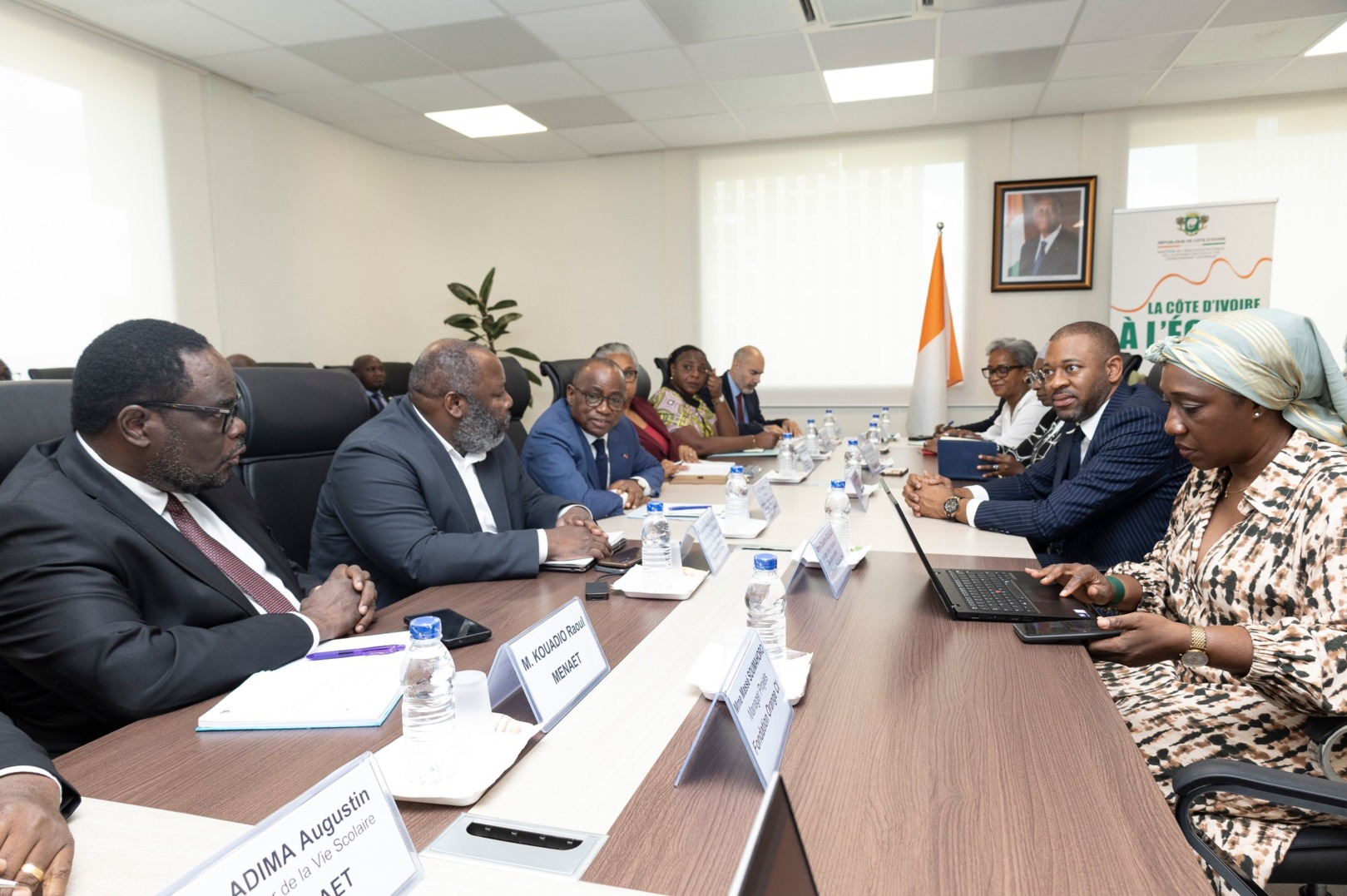 Orange CI Supports School Digitalization and Infrastructure