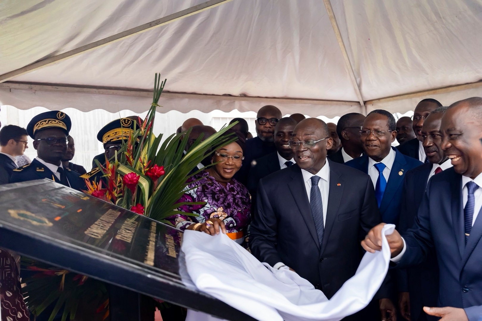 Vice President Tiémoko Meyliet Koné inaugurates TRANSCAO PK 24 complex