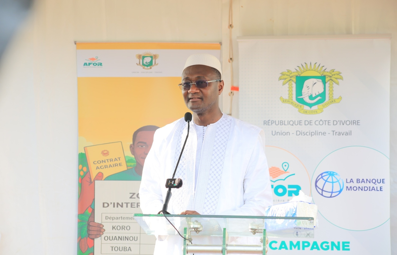 Minister Moussa Sanogo Urges the People of Ouaninou to Seize the PRESFOR Opportunity to Secure Their Lands