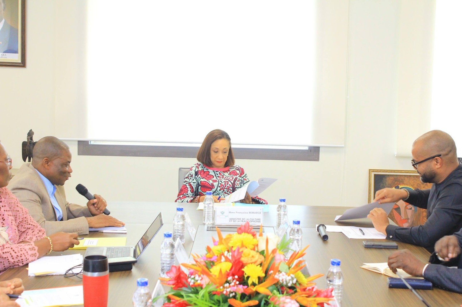 The UNESCO Office in Côte d’Ivoire and the Ministry of Culture Strengthen Their Partnership