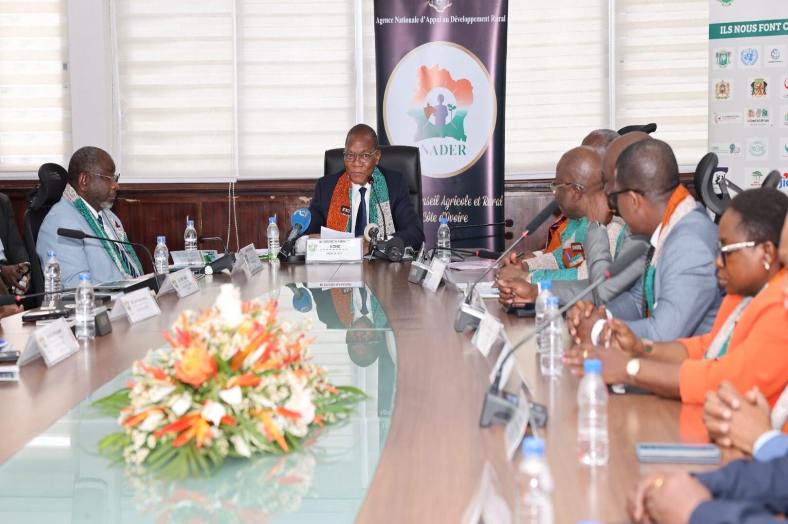 Visit to ANADER: Minister Bruno Nabagné Koné Shares His Vision of a Modern and Competitive Agriculture