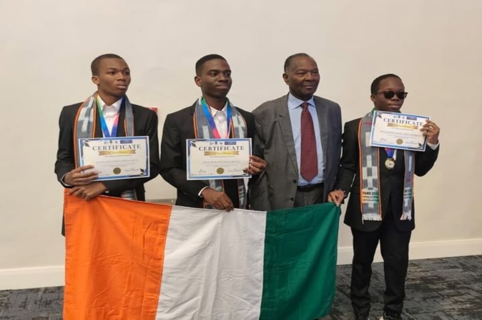 Côte d’Ivoire wins third place as a team at the 2025 Pan-African Mathematics Olympiad