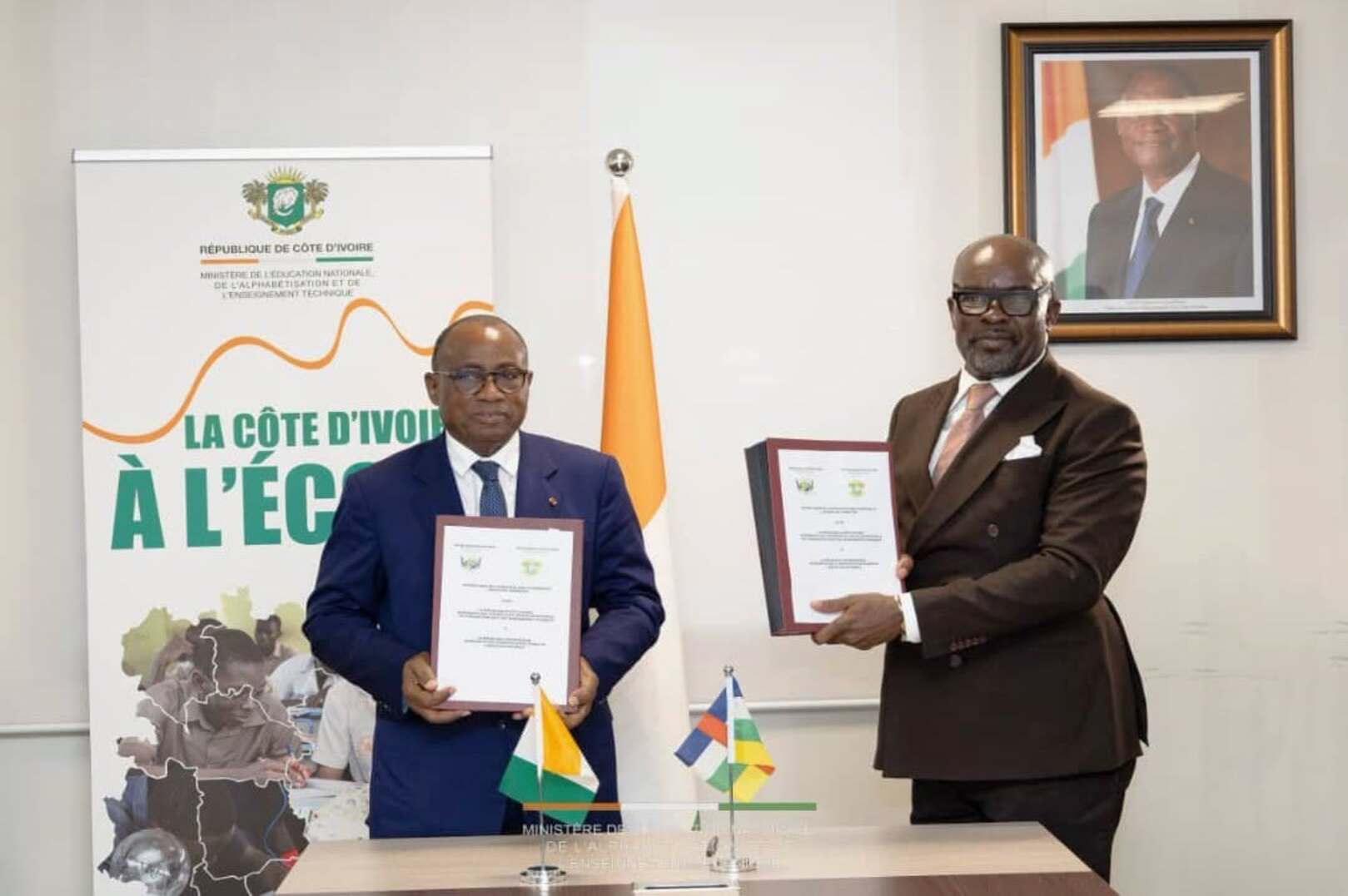 Côte d’Ivoire and the Central African Republic Strengthen Educational Cooperation