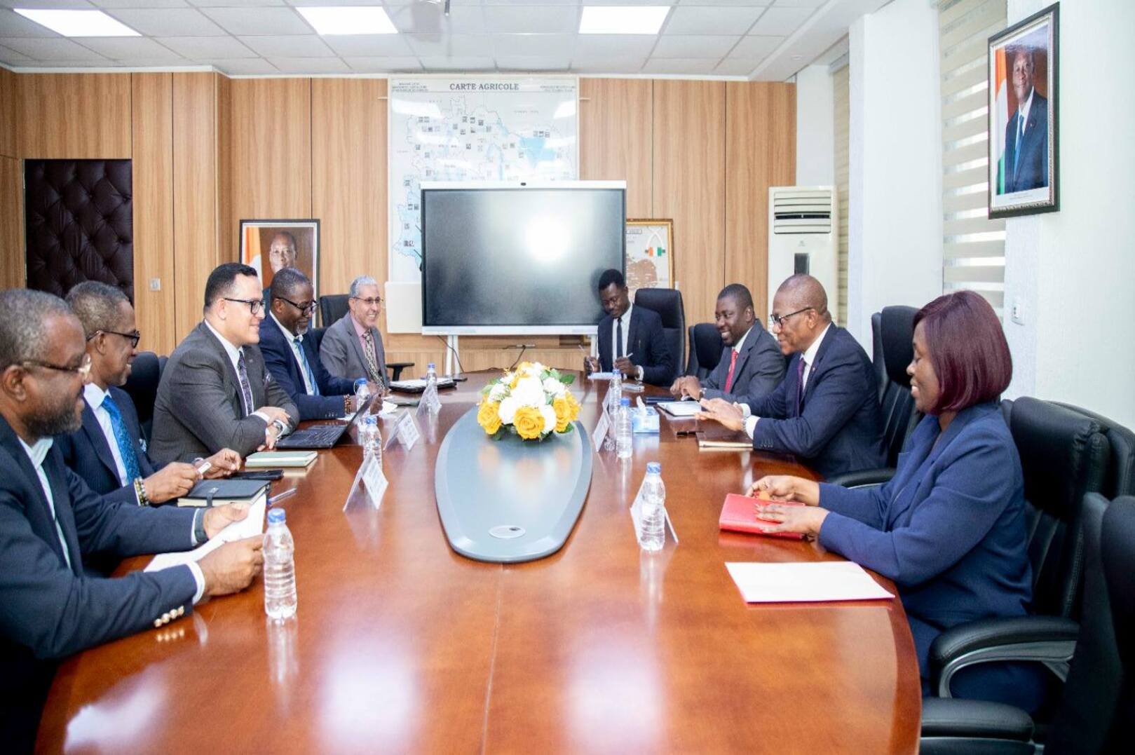 Côte d’Ivoire and Islamic Development Bank discuss financing for agricultural development projects